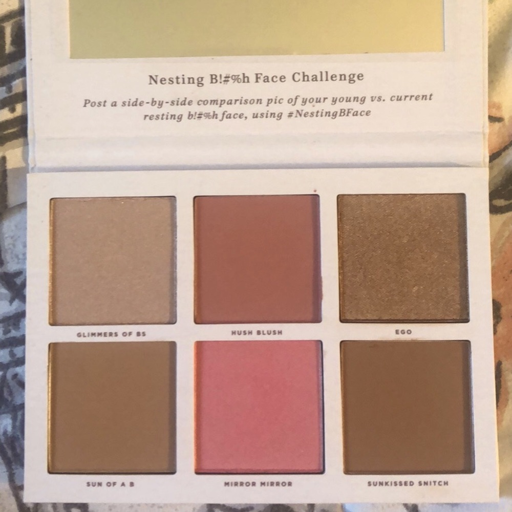 Blush and bronzer platte